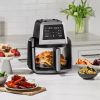 7-Qt. Fry 'N Fold Digital Air Fryer with 12 Presets & Guided Cooking Black