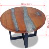 Coffee Table Teak Resin 23.6"