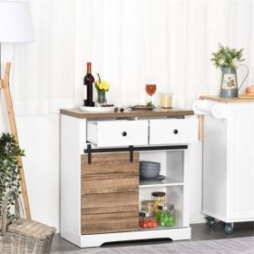 Kitchen Sideboard/ Storage cabinet (Color: as picture)