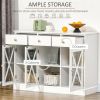 Kitchen Sideboard/ Storage cabinet/Coffee Bar Cabinet