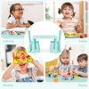 3 Pieces Multi Activity Kids Play Table and Chair Set