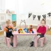 3 Pieces Multi Activity Kids Play Table and Chair Set