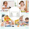 3 Pieces Multi Activity Kids Play Table and Chair Set