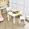 3 Pieces Multi Activity Kids Play Table and Chair Set