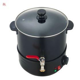 Wax Melting Machine Beauty Household Supplies Small Household Appliances Electric Kettle (Option: Black-8L-US)