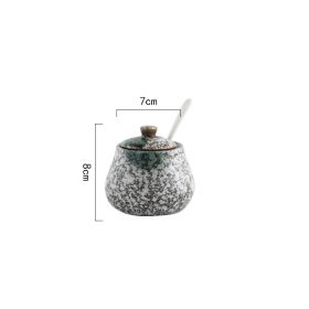 Home Kitchen Creative Seasoning Jar Combination Set (Option: Seasoning Jar Twilight Snow)